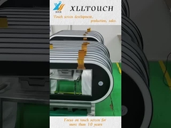 projektowany pojemnościowy panel dotykowy