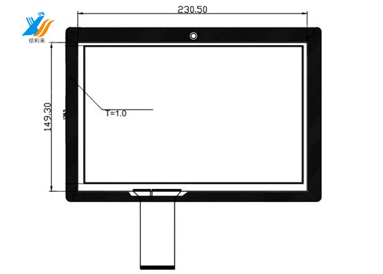 Dostosowywalny USB pojemnościowy panel dotykowy 10,1 cali System operacyjny Linux