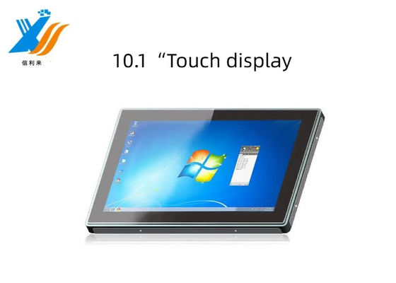 10.1 cali pojemnościowy panel LCD Touch Screen z wysoką czułością G + G struktury VGA HDMI dostosowany do tabletu PC edukacji przemysłowej
