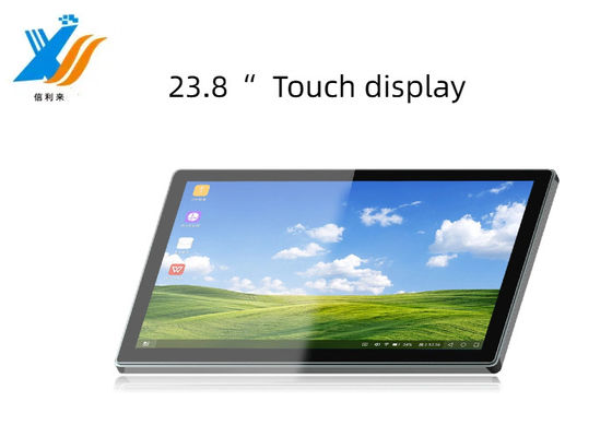 Czarny monitor typu Multi Touch z technologią IC EETI i strukturą GG