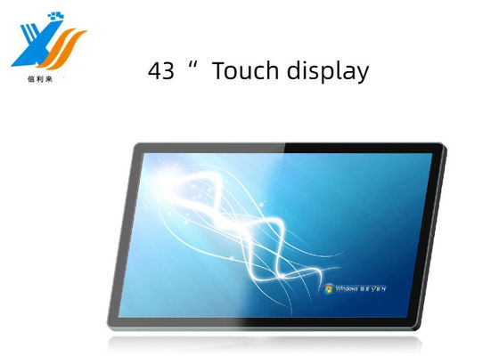 43" VGA HDMI Interfejs Ekran dotykowy Wyświetlacz Multi Point PCAP Ekran dotykowy LCD dostosować wodoodporny olejodporny pióro dotykowy dotyk palców anty-UV AR AG AF Edukacja Komercyjna