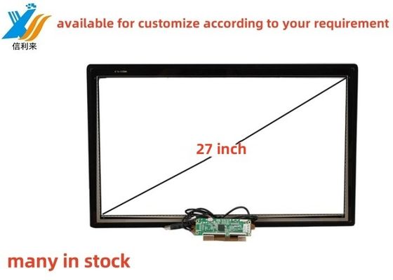27 cali ekran dotykowy z wieloma dotykami (PCAP) Panel dostosowywalny Monitor dotykowy wodoodporny, olejodporny, długopis dotykowy, tablet LCD z wyświetlaczem anty-UV
