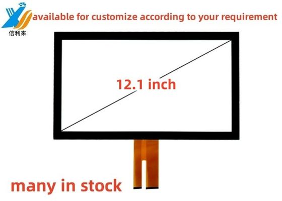 12.1 cali Multi touch projected capacitive (PCAP) GG GFF panel ekranu dotykowego wodoodporny olejodporny długopis dotykowy zamówiony monitor LCD LED AR AG AF dla tabletu PC przemysłowy edukacja medyczna bankowość