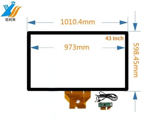 43" wielofunkcyjny, pojemnościowy panel dotykowy, dostosowywalny z monitorem BOE LG IC do interaktywnej ściany wideo, HMI edukacyjny, kiosk samoobsługowy, tablety, kasy, kasy POS