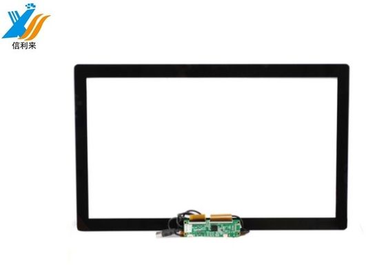 Gorąca sprzedaż Dostosować 32 cali Multi Touch Projektowane pojemnościowe (PCAP) Panel ekranu dotykowego Monitor LCD wodoodporny olejodporny Anty-UV AR AG AF IIC USB Tablet komputer Przemysłowy Edukacja medyczna