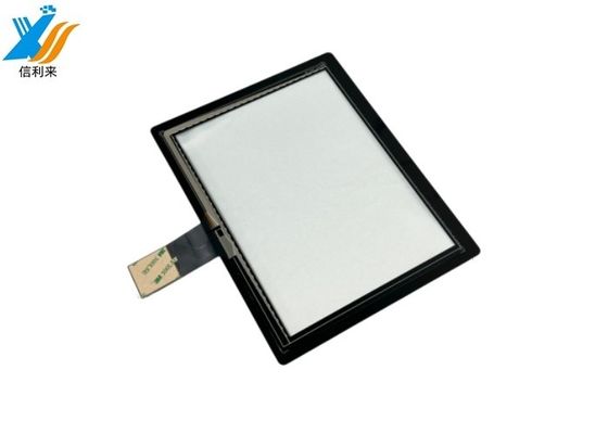 Czarny przemysłowy komputer PCAP z ekranem dotykowym 10,4-calowym z interfejsem USB i IIC COF