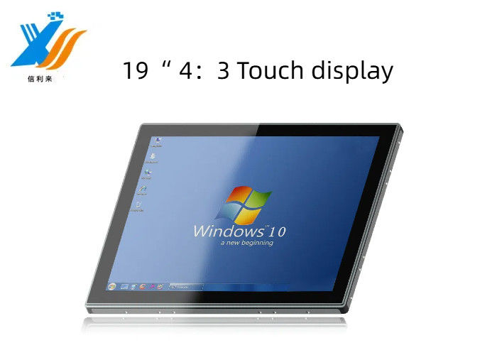 Dostosować 19 "Multi touch projekcyjnego pojemnościowego (PCAP) ekran dotykowy wodoodporny olejoodporny Anti-UV AR AG AF pen touch lcd Display monitor VGA HDMI dla przemysłowej edukacji medycznej komercyjnej