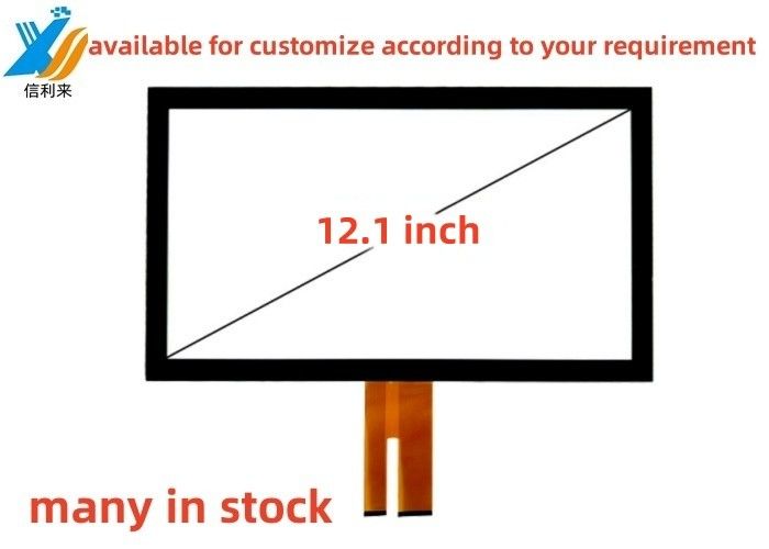 12.1 cali Multi touch projected capacitive (PCAP) GG GFF panel ekranu dotykowego wodoodporny olejodporny długopis dotykowy zamówiony monitor LCD LED AR AG AF dla tabletu PC przemysłowy edukacja medyczna bankowość