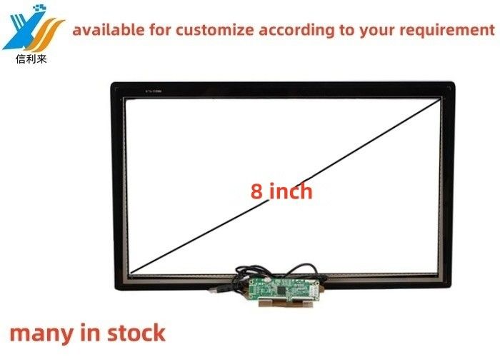 8 cala Multi touch projekcjonowane USB pojemnościowe (PCAP) GG GFF ITO panel ekranu dotykowego Tft LCD Display LED Monitor dostosowany AR AG AF Anty-UV wodoodporny rękawiczka olejoodporna pióro dotykowe tablet pc edukacyjne gry