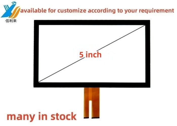 5 cali Multi touch projected capacitive (PCAP) GG GFF ekran dotykowy Panel AR AG AF wodoodporny olejnie odporny pióro rękawiczka dotykowa LCD wyświetlacz LED monitor dostosowany do tabletu maszyna do uczenia się komputerowego